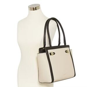 NWT! *Classic* Liz Claiborne Tuxedo Tote HandBag